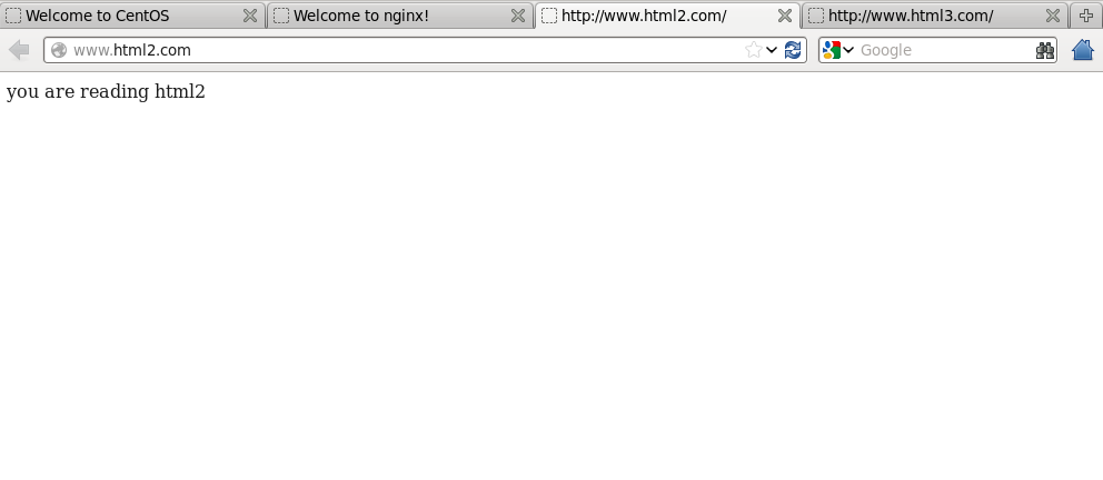Linux系统nginx配置简单网站项目